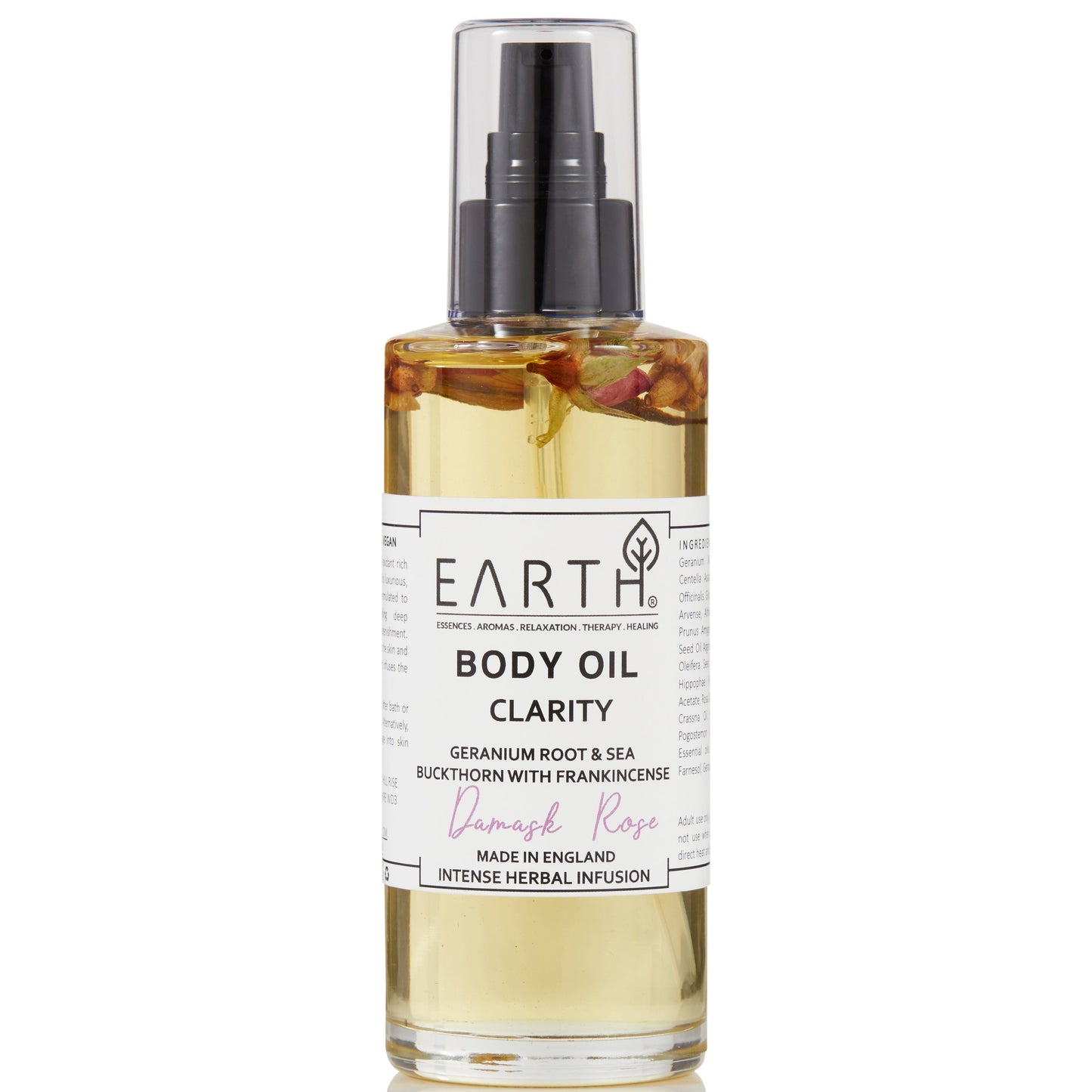 EARTH BODY OIL WITH DAMASK ROSE - 150 ML