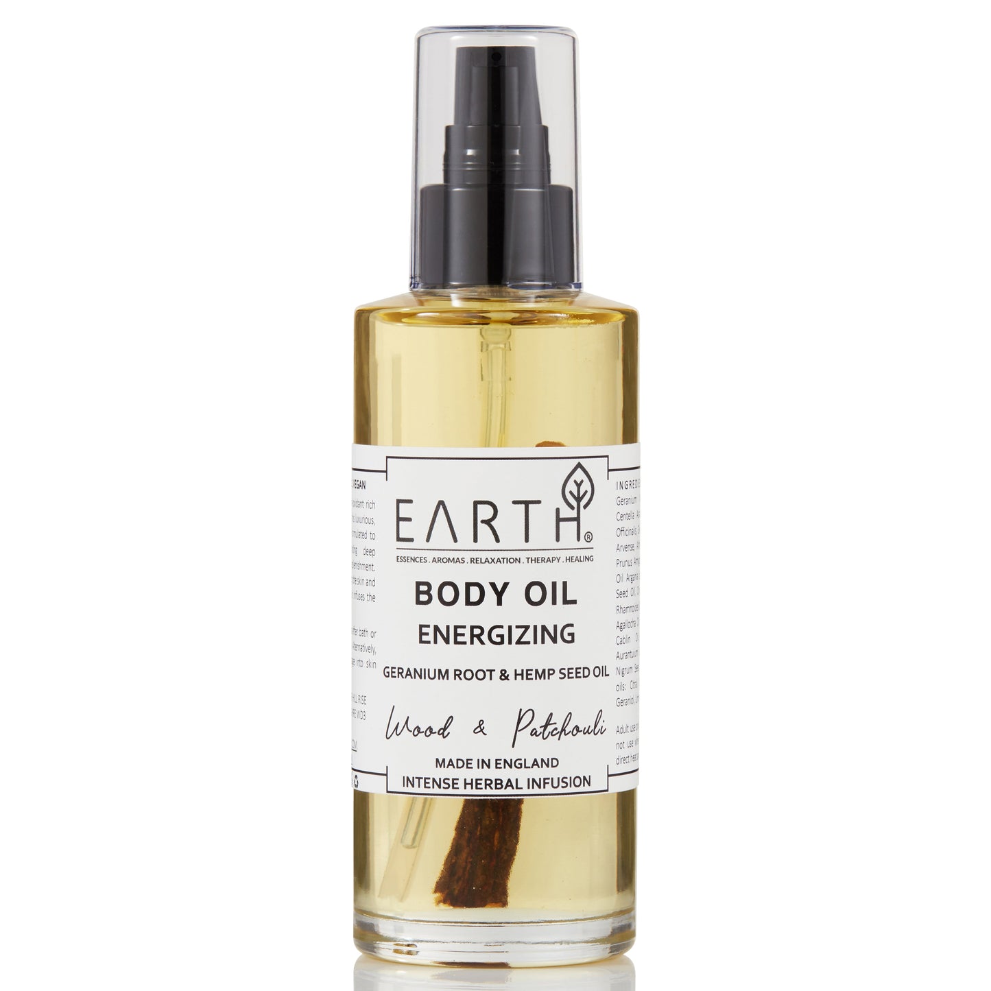 EARTH BODY OIL WITH WOOD & PATCHOULI - 150 ML