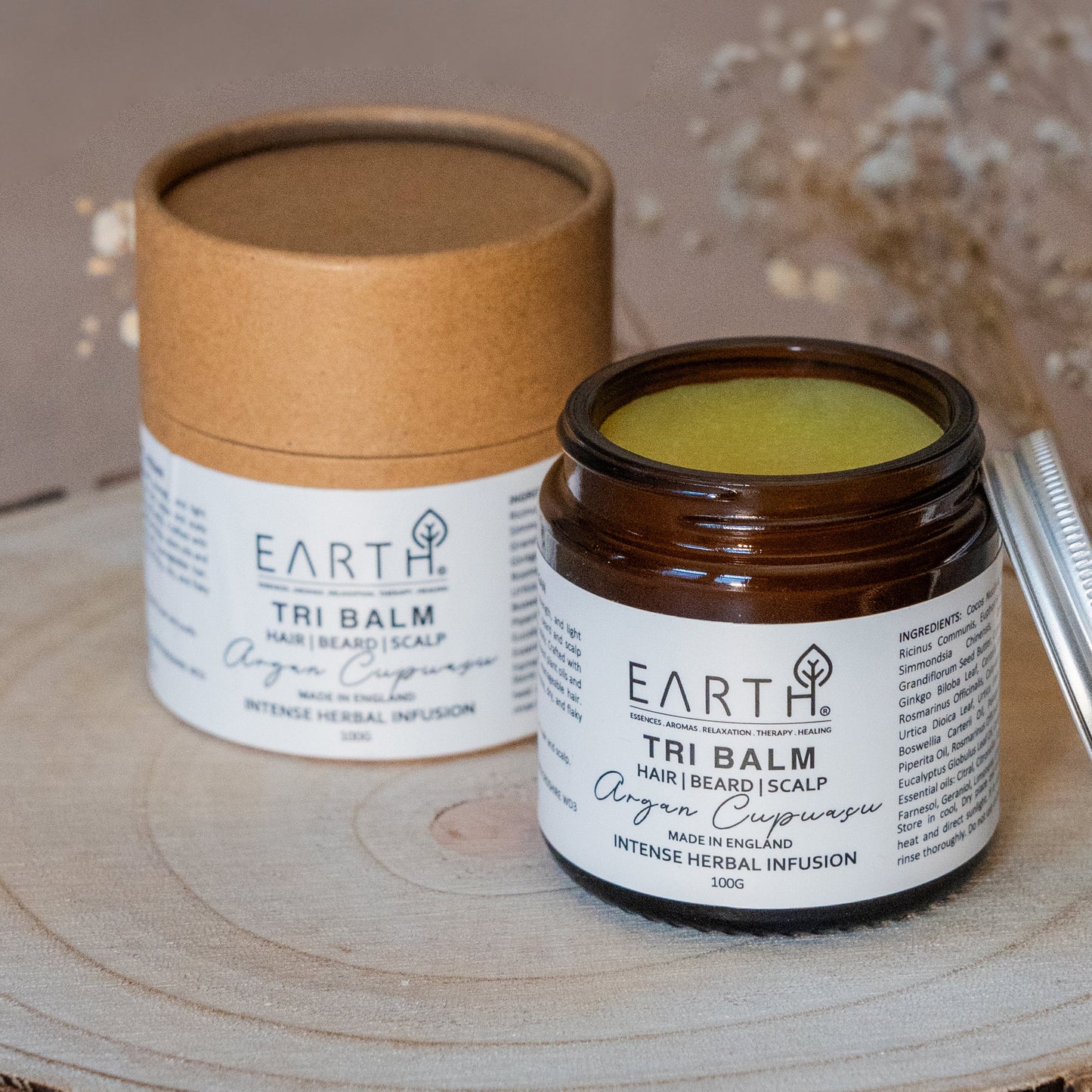 EARTH TRI BALM WITH ARGAN & CUPUACU - 100 G