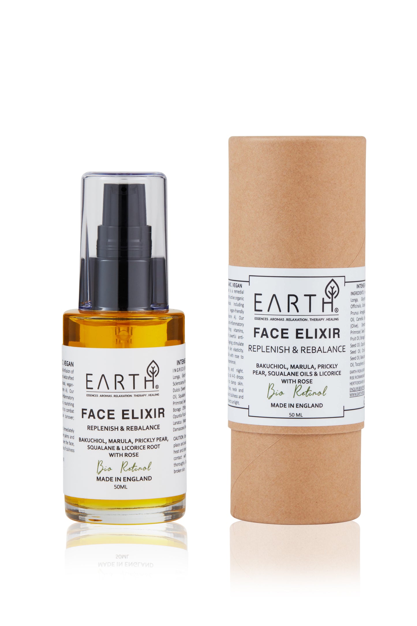 EARTH FACE ELIXIR WITH BIO-RETINOL - 50 ML