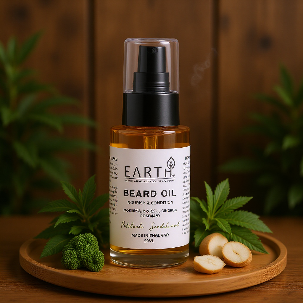 EARTH BEARD OIL WITH SANDALWOOD & NEROLI