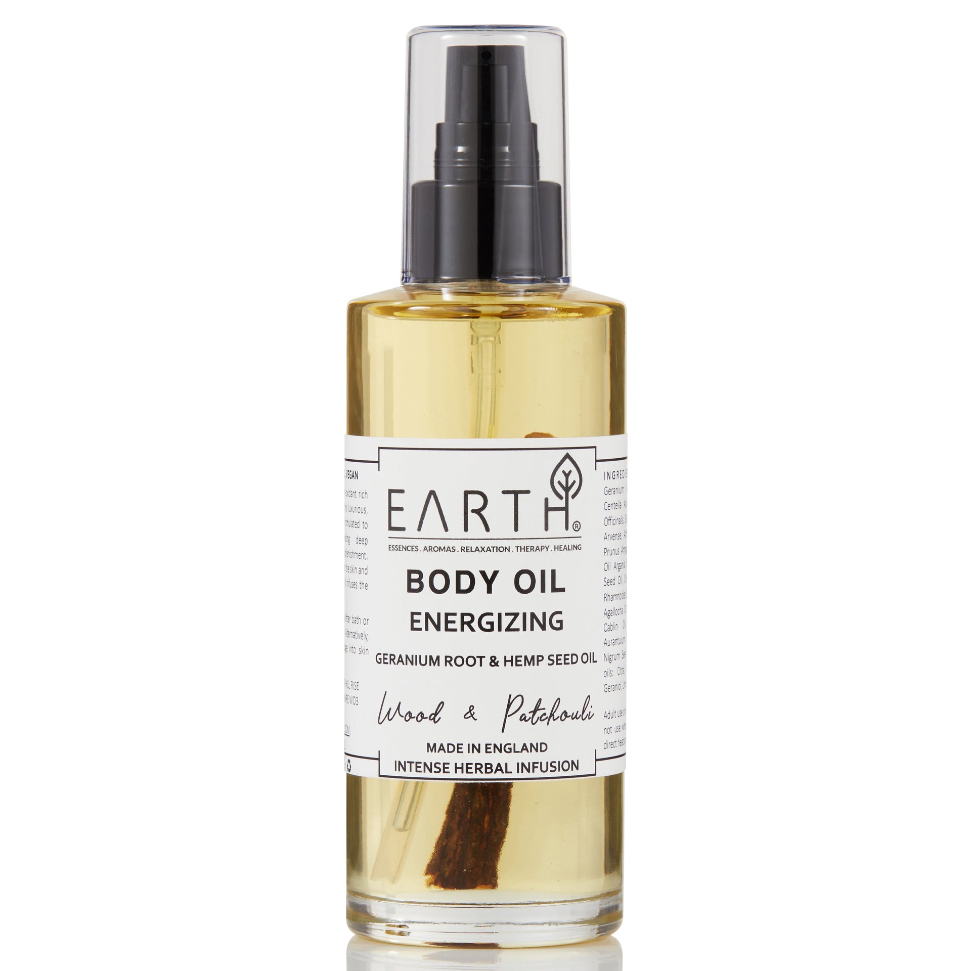 EARTH BODY OIL WITH WOOD & PATCHOULI - 150 ML