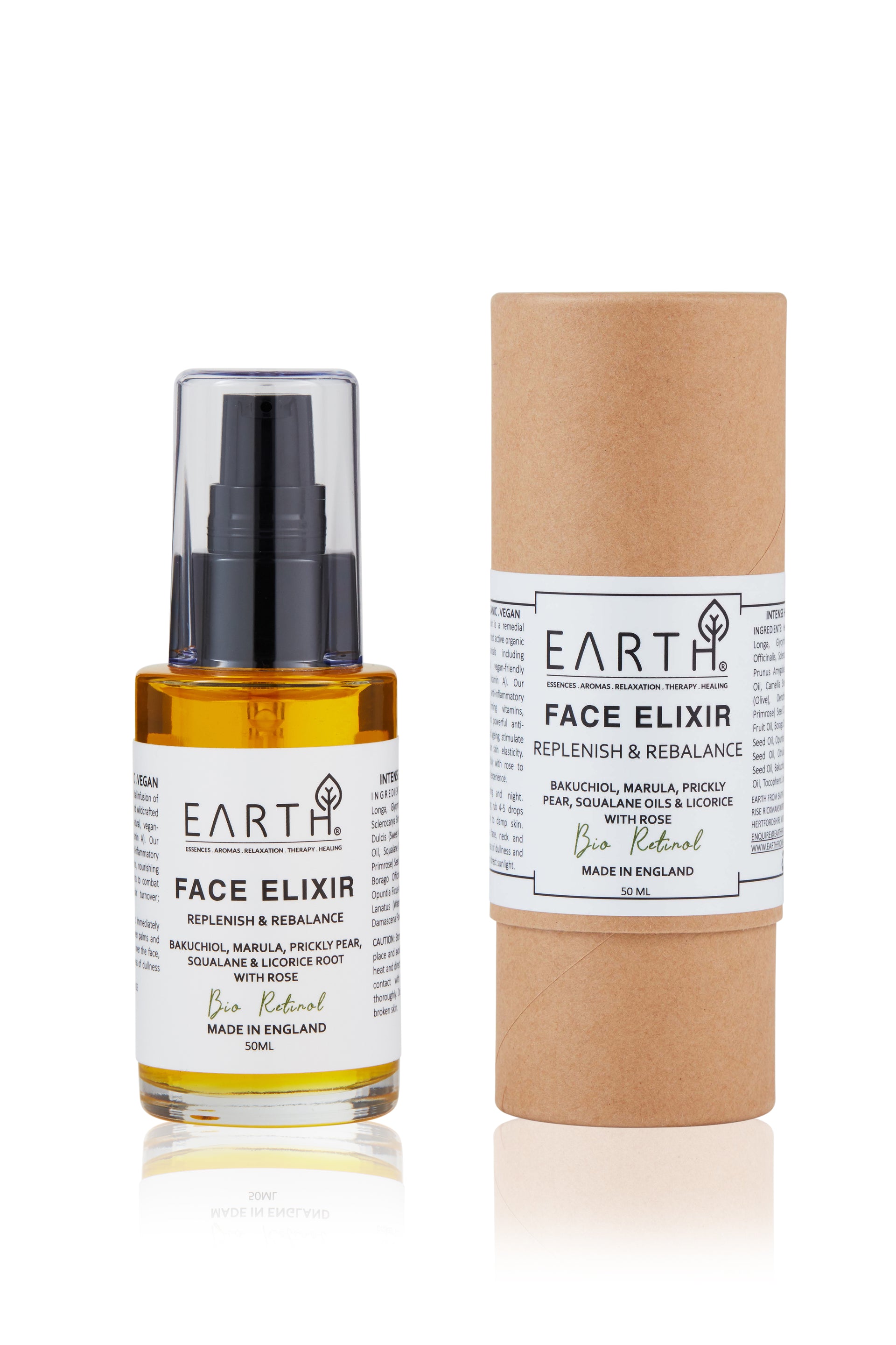 EARTH FACE ELIXIR WITH BIO-RETINOL - 50 ML