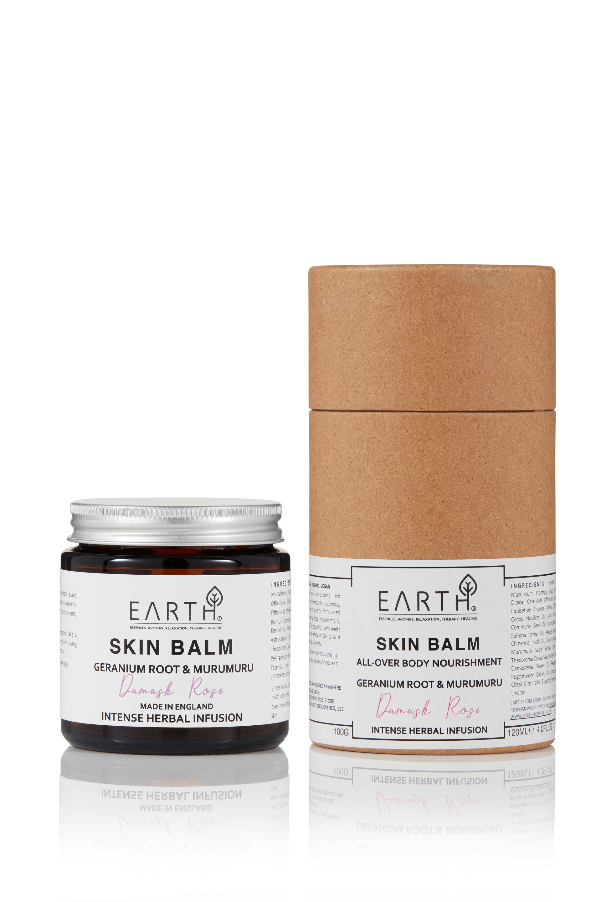 EARTH SKIN BALM - DAMASK ROSE - 100 G